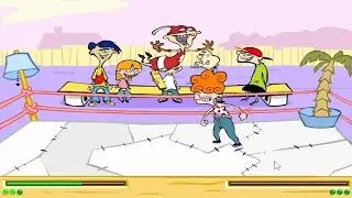 Ed, Edd n Eddy - Clash Of The Idiots Flash Game Playthrough
