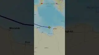Lisboa - Dubai #aviacao #travel #logistica #flightpath #aeronaves #map #flighttracking #aviation