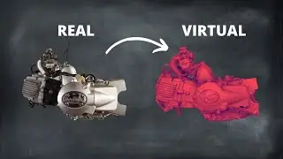 MODELAGEM 3D DE UM MOTOR PARA KART CROSS COM FOTOGRAMETRIA | Engenharia Extrema