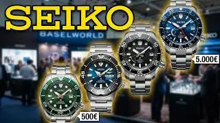 SEIKO Baselworld 2019 FuwaForestFilms | Uhren Clocks Watches | trade fair visit complete assortment