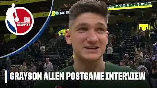 Grayson Allen was having fun with Bucks&rsquo; style of play vs. Jazz | NBA on ESPN