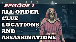 Assassin's Creed: Odyssey - Legacy of the First Blade - All Order Member Clues & Kills