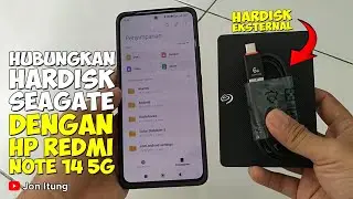 Menghubungkan Hardisk Seagate Dengan Hp Redmi Note 10 5G