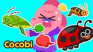 Colorful Bugs are Farting🤩 Songs for Kids | Cocobi