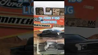 Matchbox 2022 Ford F-150 Lightning Black #28 Mainline 2024 Case M #matchbox #diecast #164 #fordf150