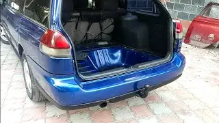Как снять задний бампер Subaru Legacy B3 второе поколение 1994-1999 год
