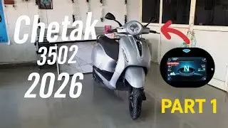 2026 Bajaj Chetak 3502 - Full Detailed review & Onroad Price after GST 2.0