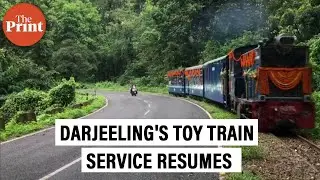 Darjeeling's toy train service back on track after 18 months