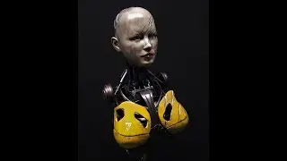 Bella Android 1/4 Scale Model Figure Kit Build Review Weathering Garage Kit Mixed Dimensions