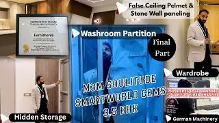 Luxury 3.5 BHK Interior Tour | M3M Soulitude & Smartworld Gems Gurgaon | Final Reveal 