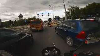City ride 4k [POV] | SUZUKI GSR 600 - LOUD EXHAUST