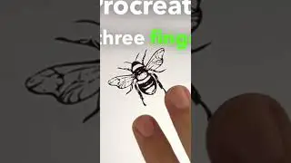 The Fastest Way to COPY and PASTE in Procreate!!! #shorts #youtubeshorts #procreatetutorials