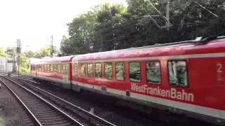 Regional Zug am S-Bahnhof Hamburg Holstenstra&szlig;e sehr selten in Hamburg