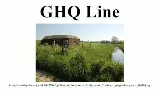GHQ Line