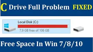 Solve C drive full problem | #How to Clean C Drive In Windows 10 (Make Your PC Faster)