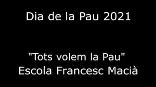 Tots volem la Pau!