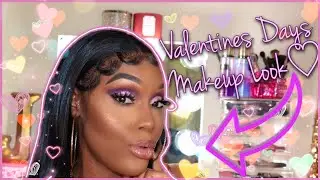 Valentines Day Makeup Look | Makeup For Black women
