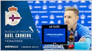 Rueda de prensa de Ra&uacute;l Carnero. 13.04.2023