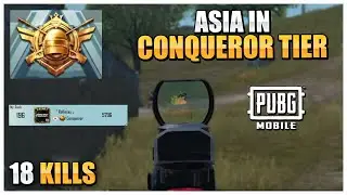This Is CONQUEROR TIER in ASIA SERVER (SWEATY) - PUBG MOBILE