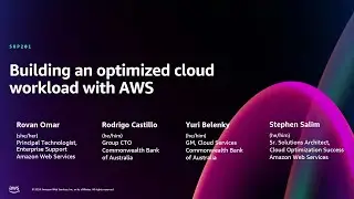 AWS re:Invent 2024 - Building an optimized cloud workload with AWS (SUP201)