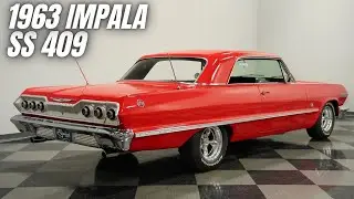 Настоящий Chevrolet Impala SS 409 1963 года выпуска | Легендарный автомобиль с оригинальными номе...