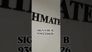 2D Acrylic Letters