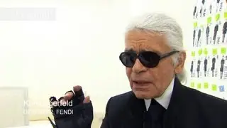 First Look - Fendi Fall 2012 with Karl Lagerfeld, Natasha Poly at Milan Fashion Week | FashionTV