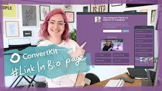 Making a ‘link in bio’ page using ConvertKit