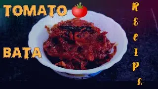 Tomato Bata Recipe on YouTube  | Easy & Testy  Recipe 😋 | Blog Buzz | Vlog #8