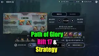 Black Desert Mobile Path Of Glory Rift 17 & Strategy