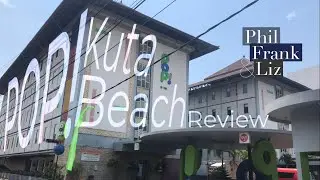 Rooms near famous KUTA BEACH! POP Hotel Kuta Beach REVIEW (Kuta, Bali, Indonesia) | Phil Frank & Liz