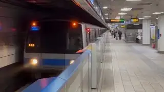 [C371-3支援板南線] 江子翠站不載客回送通過 車組331/332