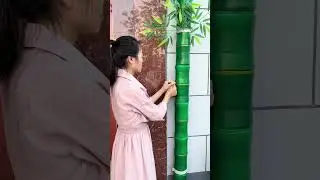 #Simulation bamboo #Simulation plants #Flowers and green plants Pipe decoration bamboo