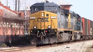 Great hybrid K5LA on CSX 5112 as it leads M693-01 arriving into Waycross, GA 12/4/22