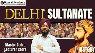 Delhi sultanate |Part - 1 | Medieval India History | Master cadre Lecturer cadre History 2024 |
