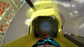 Dueling Demons Yellow Slide Thrill Waterpark Coco Cay