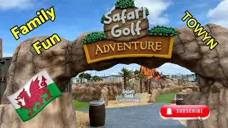 BRAND NEW SAFARI GOLF ADVENTURE I TOWYN NORTH WALES | LATEST ATTRACTION | NOW OPEN | FAMILY FUN |