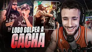 LOBO GOLPEA A CACHA 👀 LOBO ESTEPARIO vs CACHA - PXM BATTLES
