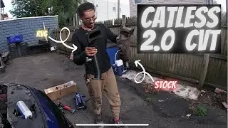 2019 HONDA CIVIC SPORT (K20C2) RV6 CATLESS DOWNPIPE INSTALL! | Catless CVT!