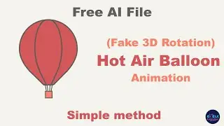 After Effects Tutorials - Fake 3D Rotation in Hot Air Balloon | cycleanimation