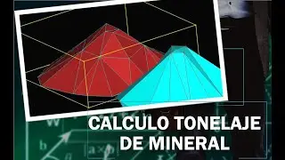 CALCULO TONELAJE DE MINERAL EN MINEPLAN