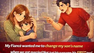 My Fianc&eacute; wanted me to change my son's name when we got married Not just his surname his FIRST too!