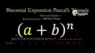 [Binomial Expansion]- Using Pascal's Triangle - FASTEST way to Expand Binomials