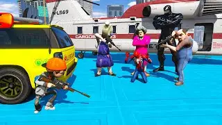 Scary Teacher 3D - Spiderman and Nick vs Miss T Team! Epic Battle! - Game Animation