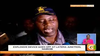 Police commander Philip Ndolo, gives account of events before IED explosion
