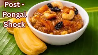 Pongal is Over... But This Roasted, Jackfruit Pongal is Next Level ! Sweet pongal recipe 