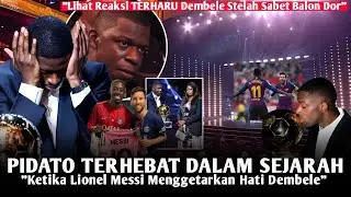 THRILLED ‼️Dembele Breaks into Tears 😭 