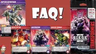 Important New Transformers TCG FAQ &ndash; Character Cards! (Wave 4 Rules Update!)