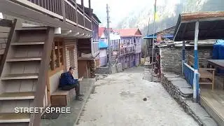 Streets of Tanchok Village, Manang