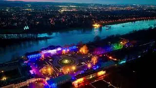 Christmas and Sylvester 2023 Dresden the capitol of Saxony Germany